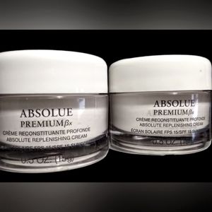 Lot 2 Lancome Absolue Premium xb Creme .5oz